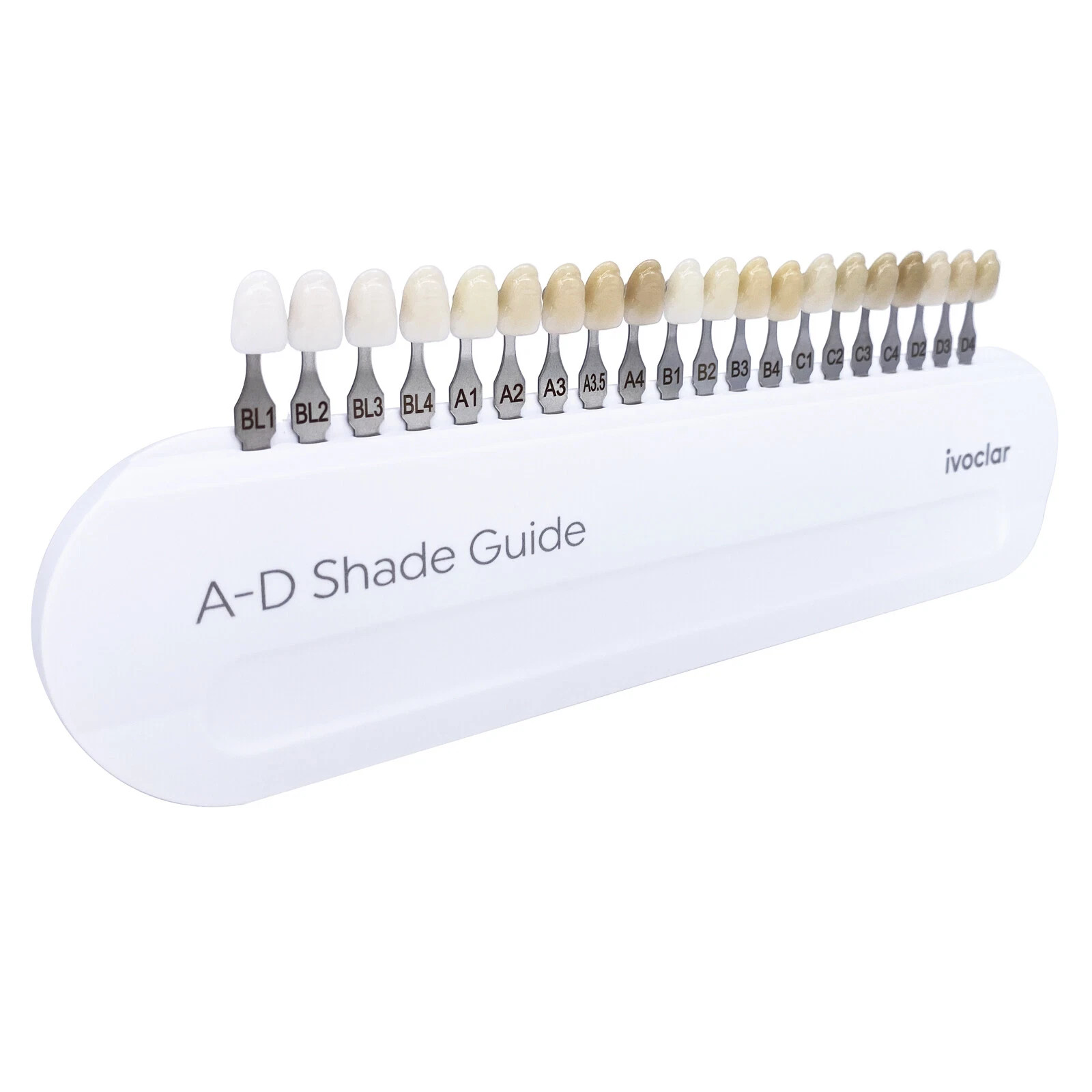 20Color A-D Shade Guide Ivoclar Vivadent Dental Shade Guide A-D 20 IPS Porcelain