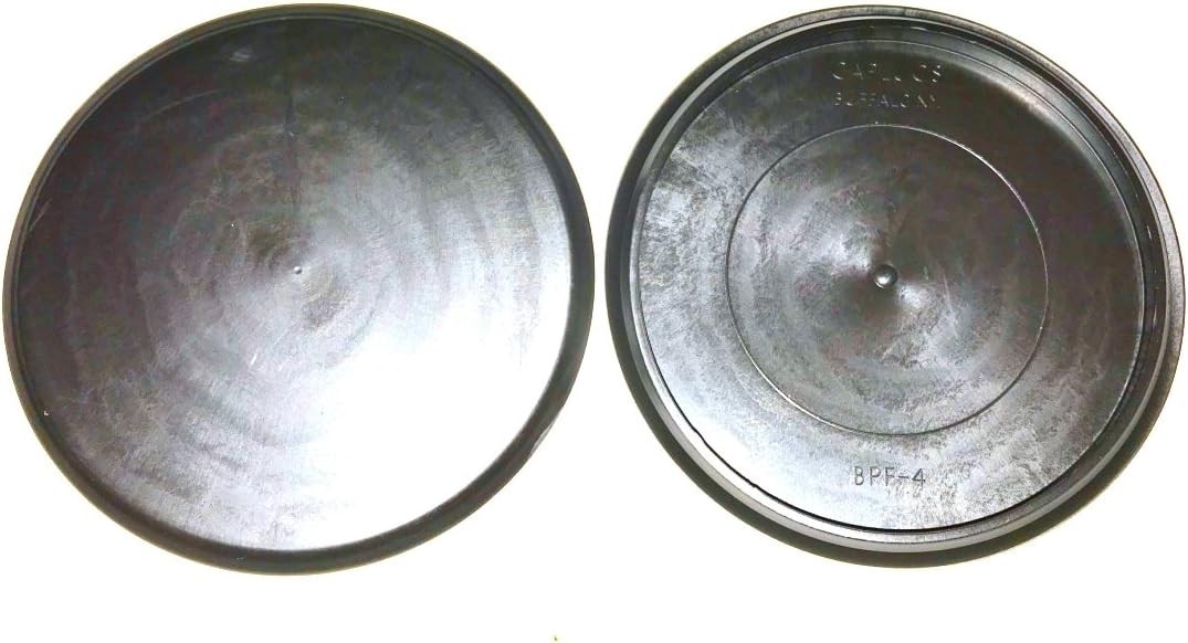Flush Mount Black Plastic Body Sheet Metal Hole Plug Variations of 4,3,2,1Sizes