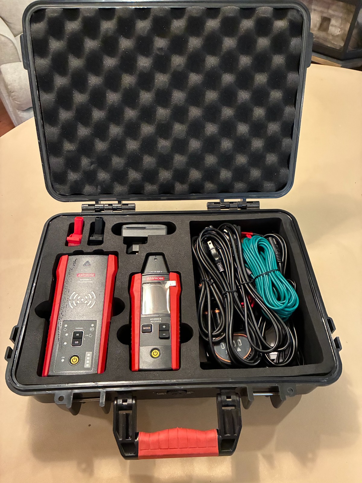 Amprobe AT-6000-T/R Advanced Wire Tracer Kit Receiver Wire Tracer