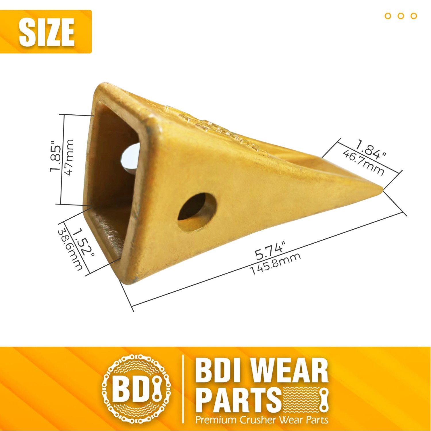 1U3202 J200 Excavator Bucket Teeth with Pins 8E6208 Retainers 8E6209 – 5 Pack