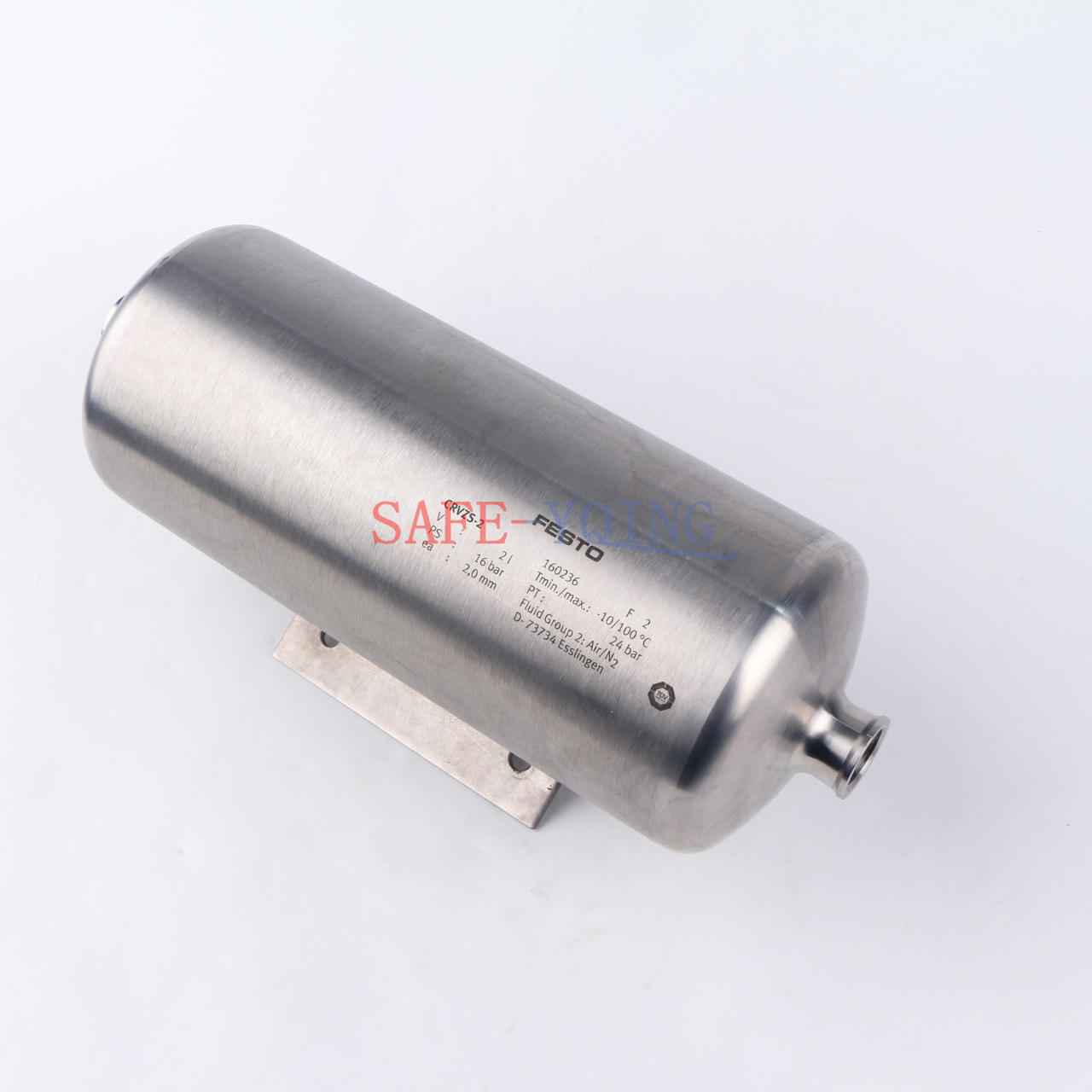 One Festo CRVZS-2 160236 gas storage tank new