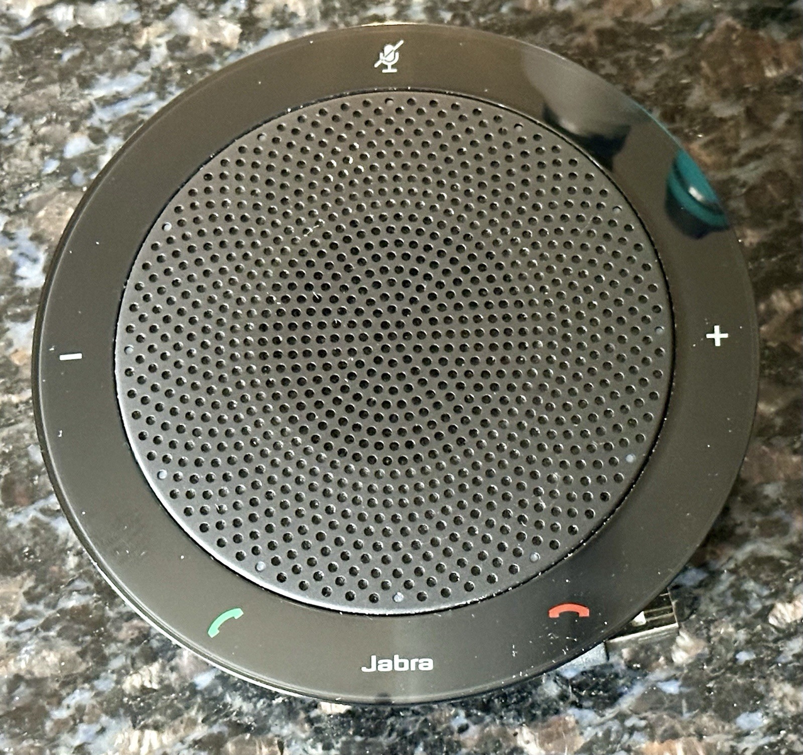 Jabra Speak 410 Portable USB Conference Speaker Phone 7410-209 PHS001U Used 2X