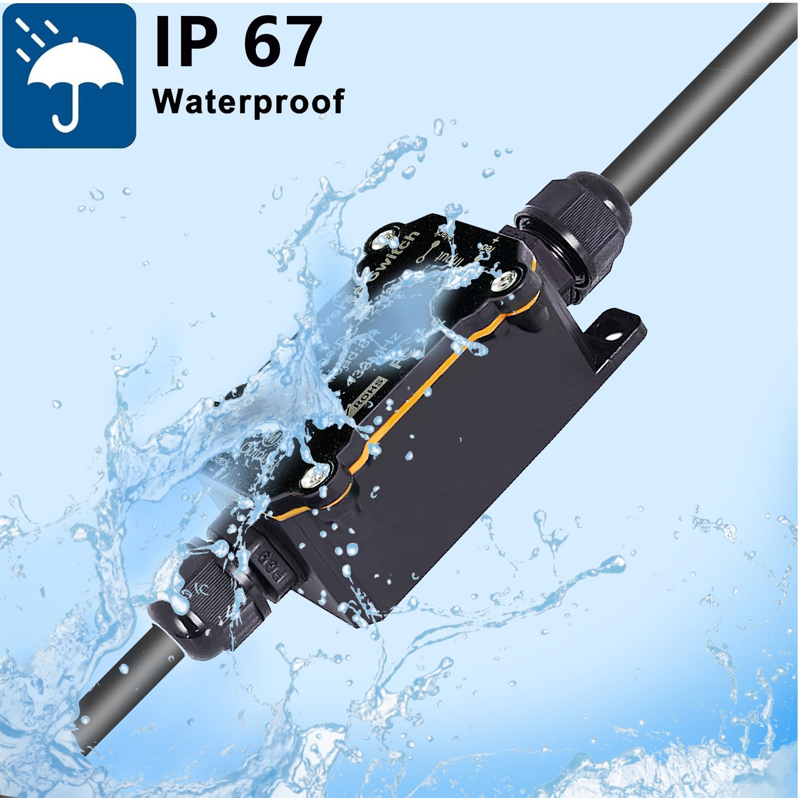Forward and Reverse Remote Switch,DC 12V to 48V 8A Waterproof Remote Control …