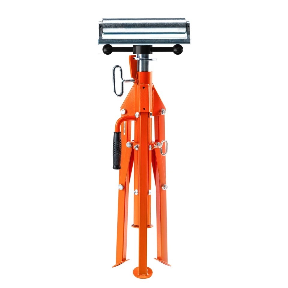 Roller Stand 2500 LBS Load 27.6″-52″ Height Adjustable 45# Steel Foldable