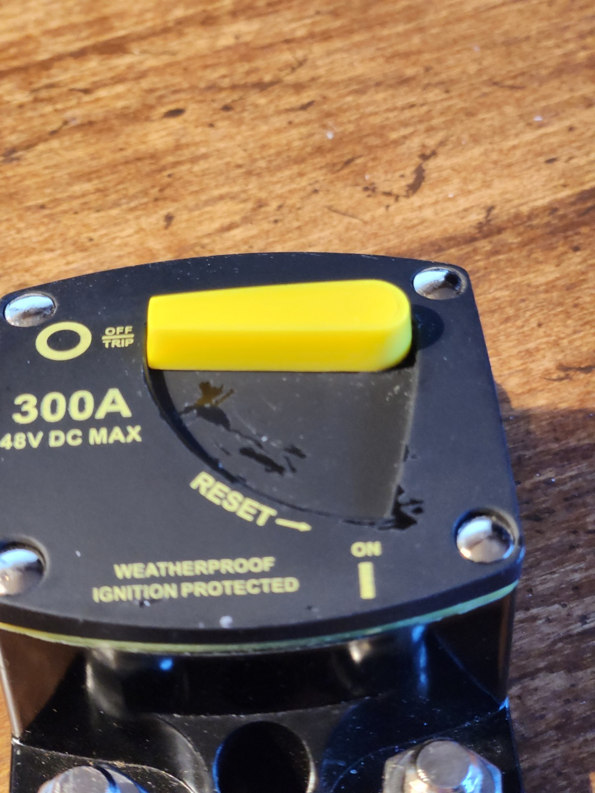 30-300 Amp 12-48V DC Circuit Breaker Heavy Duty Cars/Amps/Boats/Solar/Inverter