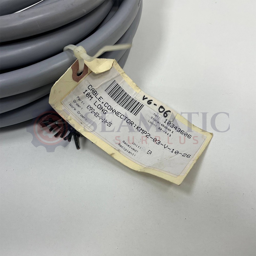 FESTO KMP2-03-V-10-26 CONNECTING CABLE 175667 10 METER LENGTH , V6#6