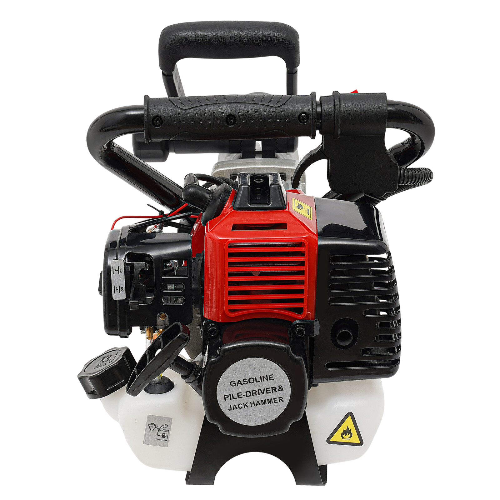 2Stroke 32.7cc Gas Power T Post Driver & Demolition Concrete Breaker Jack Hammer