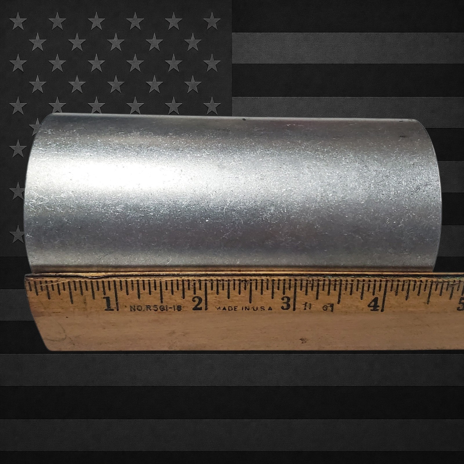 2 PCS 6061 T651 Aluminum Round Bar 2.250″ Dia x 4.500″ & 4.625″ USA Billet