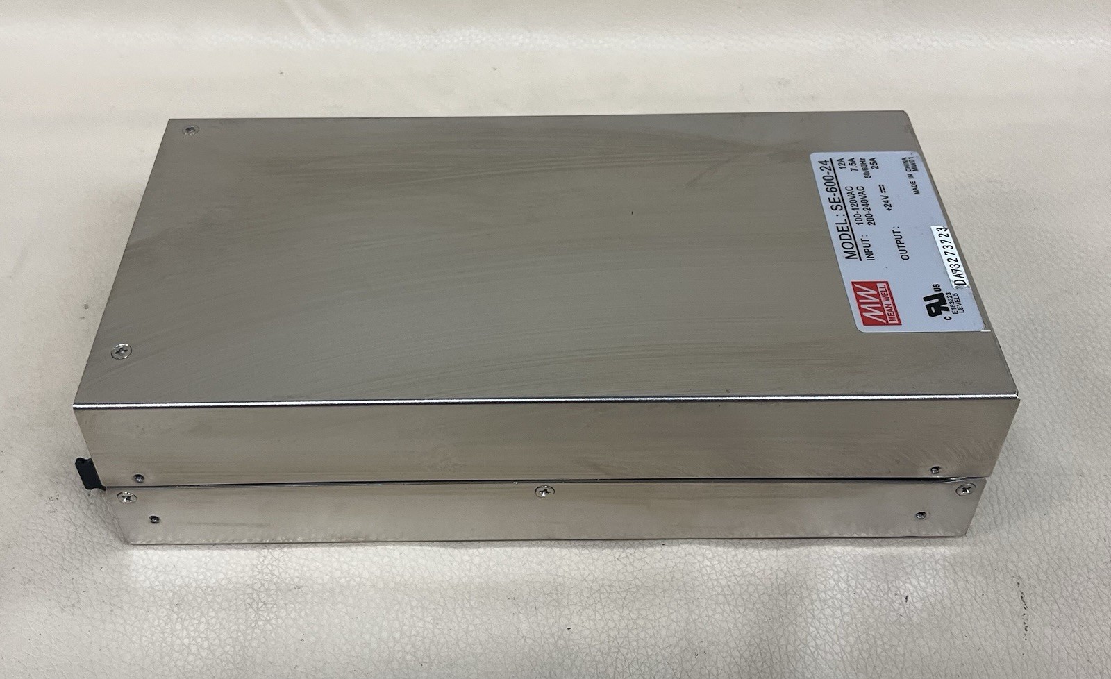 Mean Well 25A 24V AC-DC Enclosed Power Supply SE-600-24