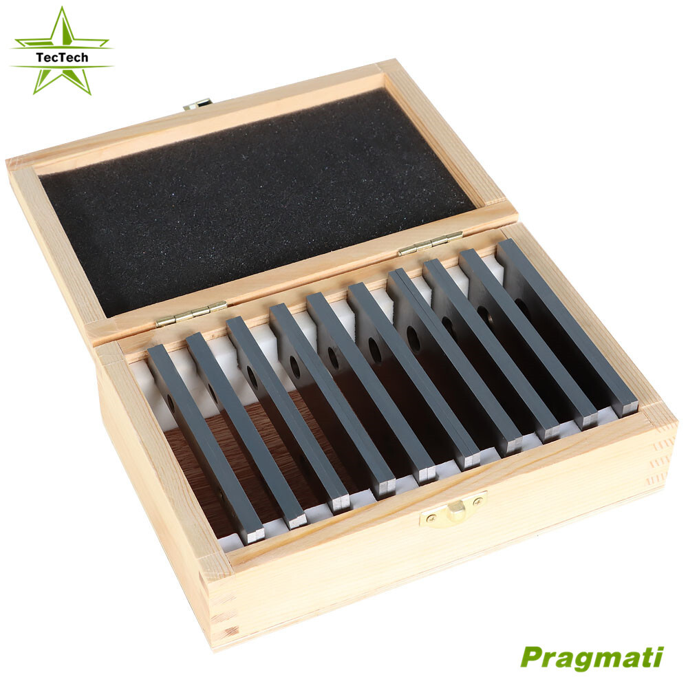 10 Pair 1/8 × 4″ Precision Parallel Set 0. 001″ Hardened Steel In Case