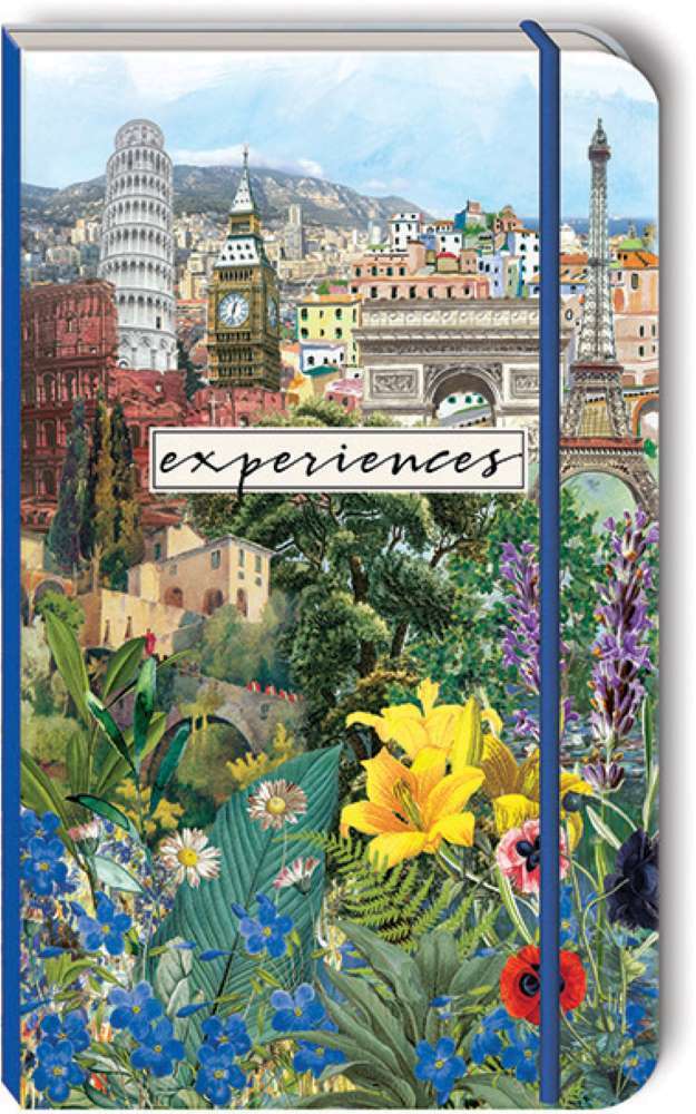 Punch Studio Globetrotter Guided Small 3.5” x 5.75” Travel Journal Choose Design