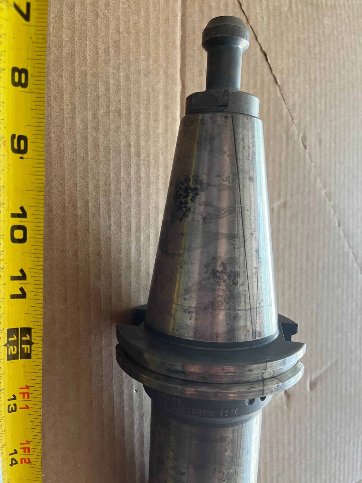 Techniks CAT50 ER40 Collet Chuck CAT50XER40-6 – Precision High-Speed. #31. READ!