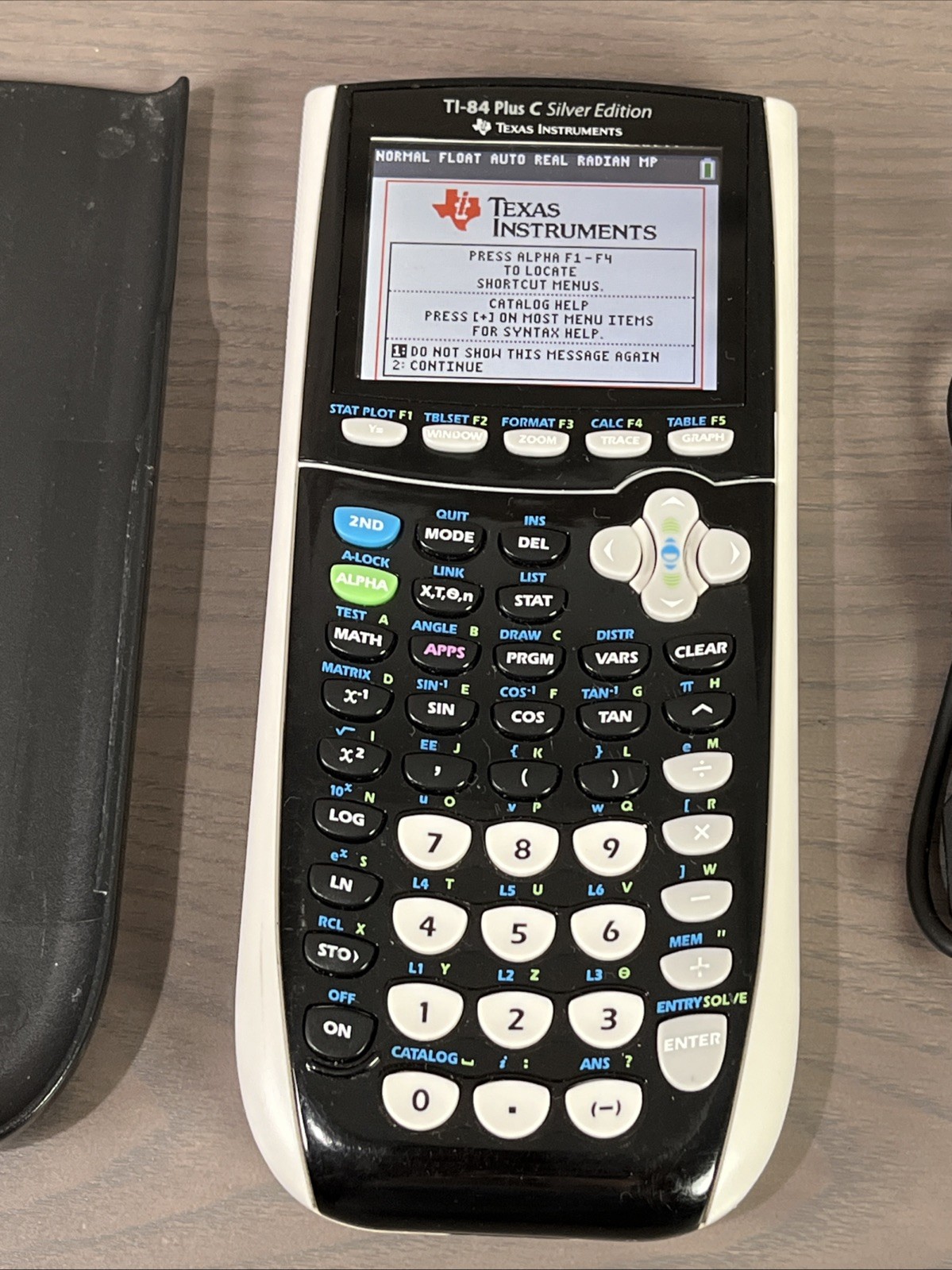 Texas Instruments TI-84 Plus C Silver Edition Graphing Calculator Tested & Works