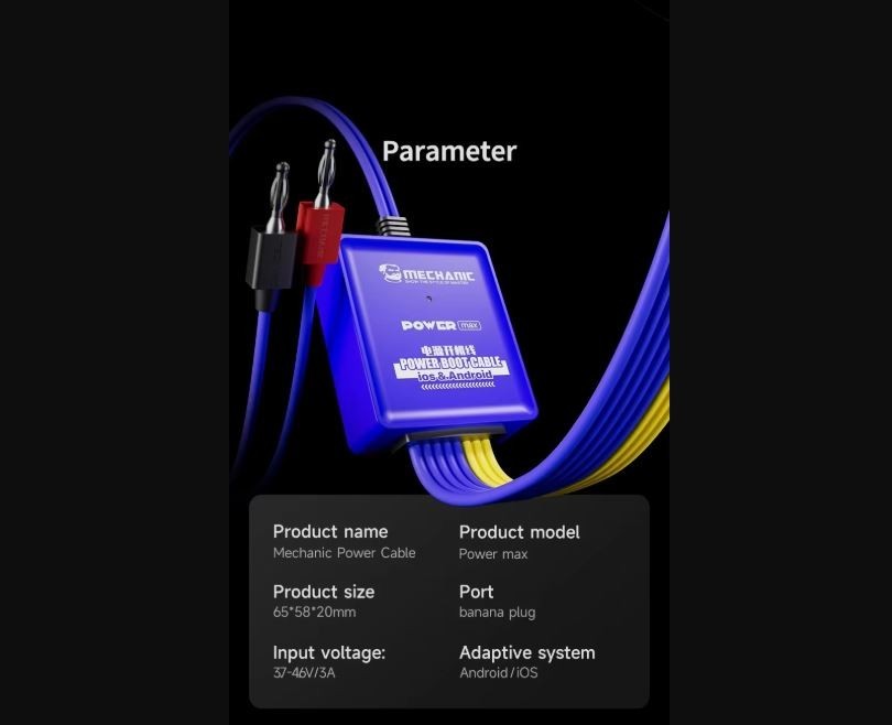MECHANIC iBoot AD MAX Pro Power Cable iPhone Android Voltage Protection