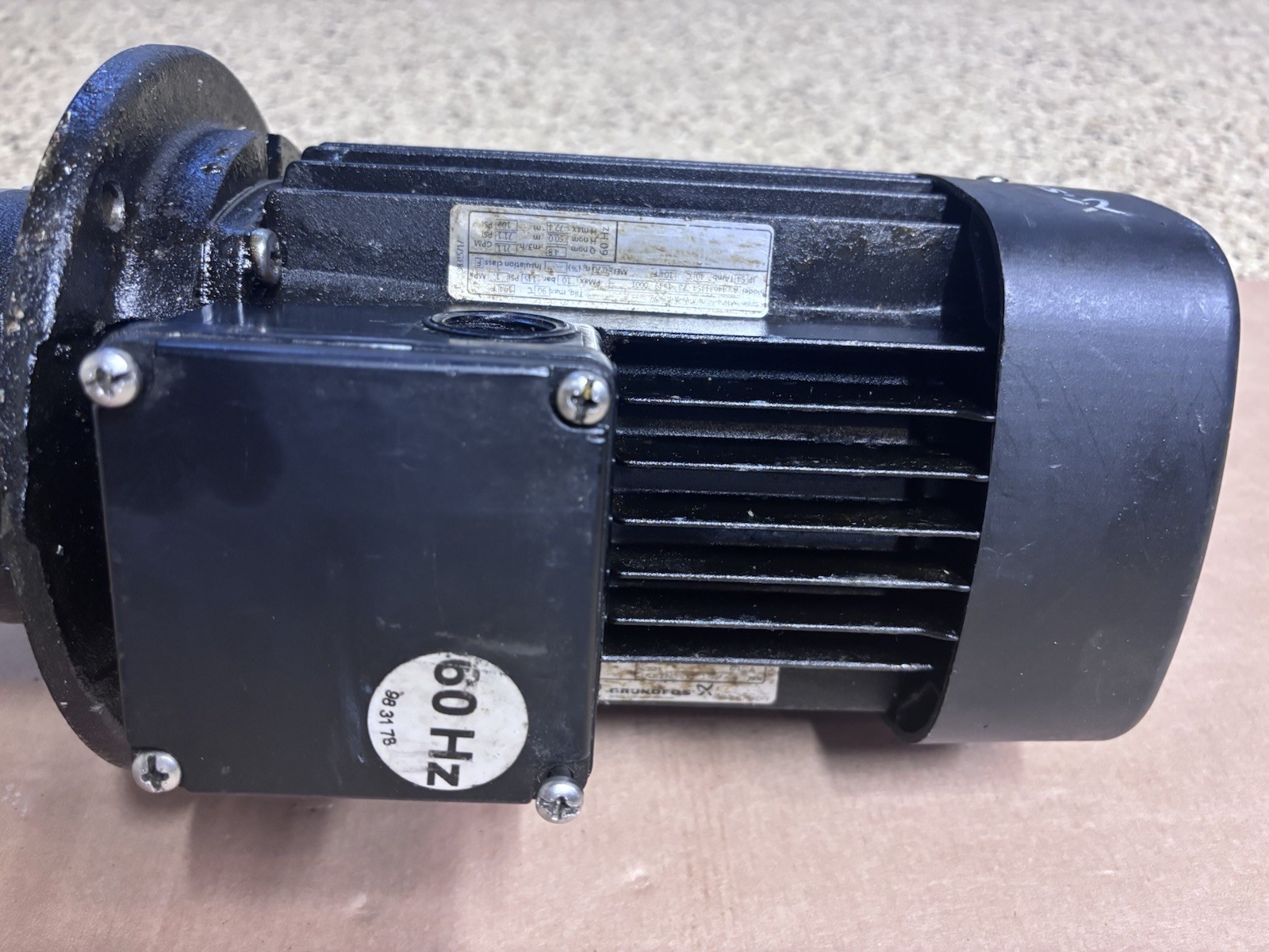 GRUNDFOS MTC4-50/4 A-W-A-AQQV 1.7HP 3PH 208-230/460V Coolant Pump 44634454