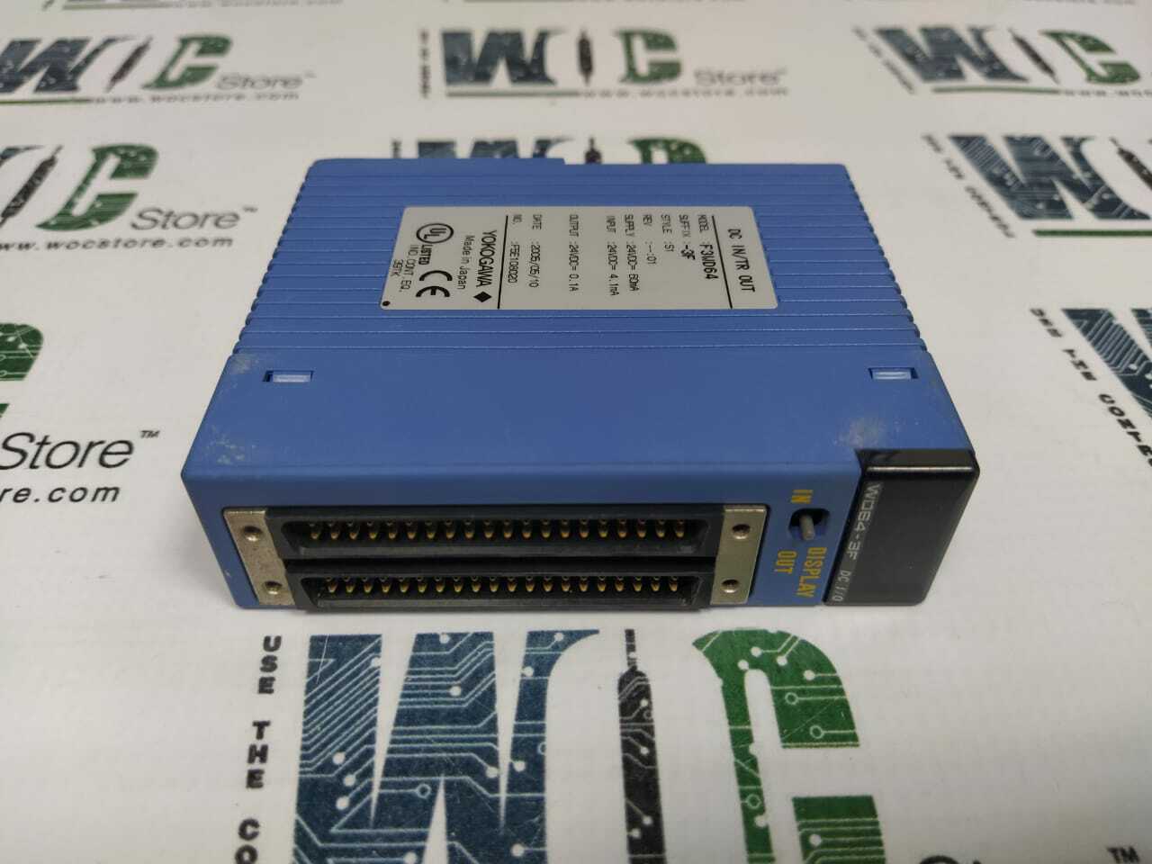F3WD64-3F-S1 REV 01 YOKOGAWA DC IN/TR OUT PLC module