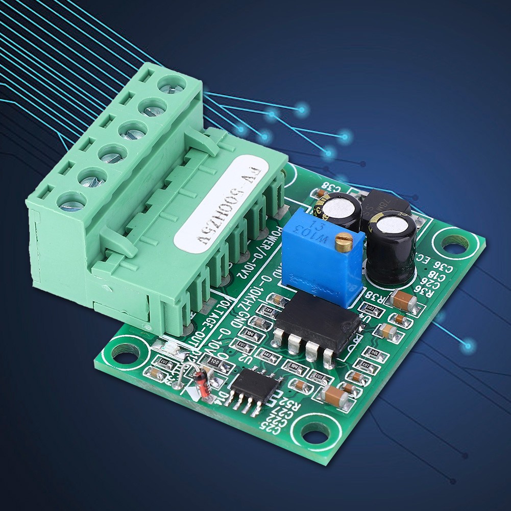 1 X FV-500Hz5V Frequency To Voltage Converter Module For PLC Control Premium