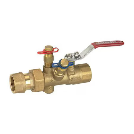 Nutech Mb4-4A-200F-200F Manual Balancing Valve, 2 In, Fnpt