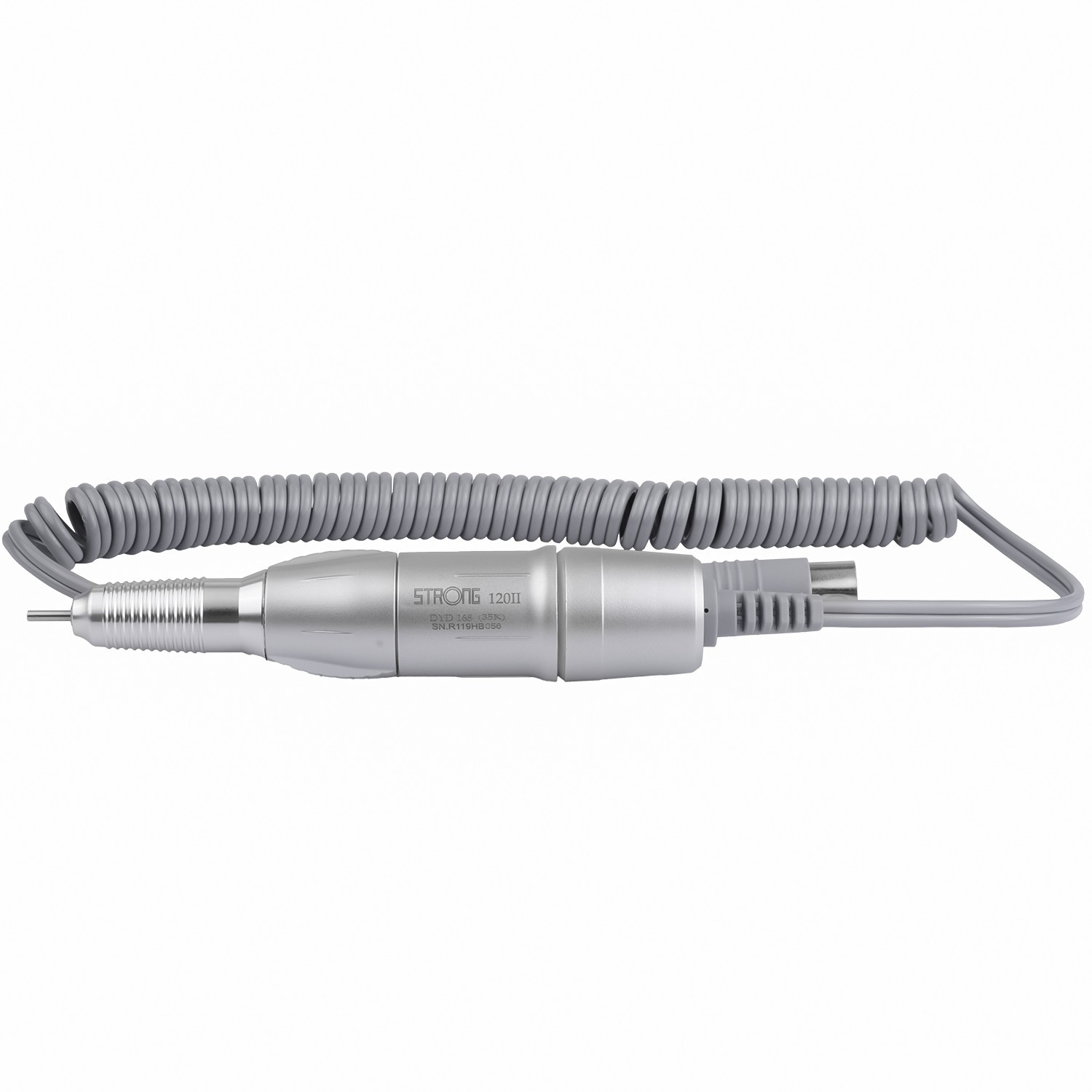 STRONG 120II Dental Lab Micromotor Polisher Handpiece Nail Art Drill Pen Silver