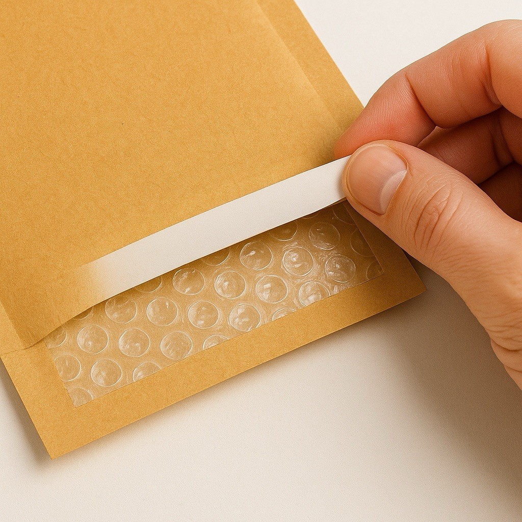 “CD Kraft Bubble Mailers 7.25×8” Padded Envelopes Self-Seal – 10 to 1000 Pack”