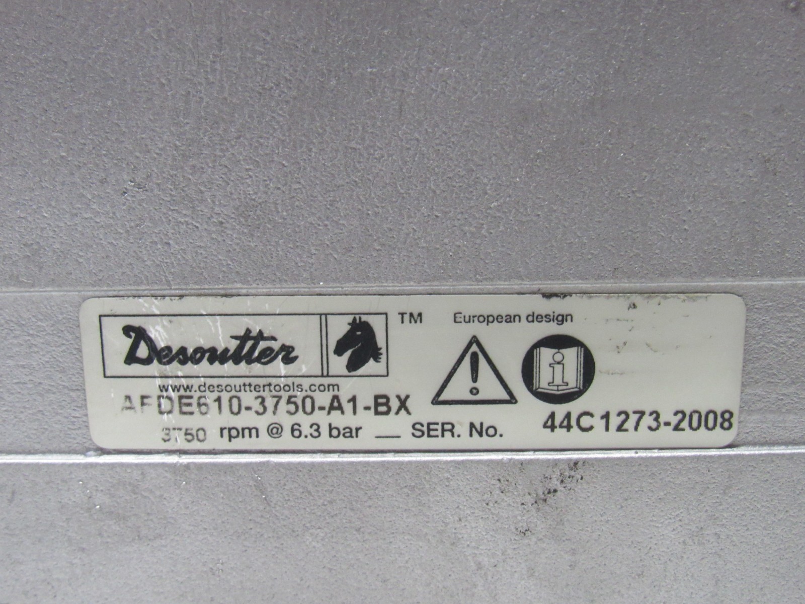 Desoutter AFDE610-3750-A1-BX Automatic Feed Feeder Pneumatic Drill .75Kw 3Ph
