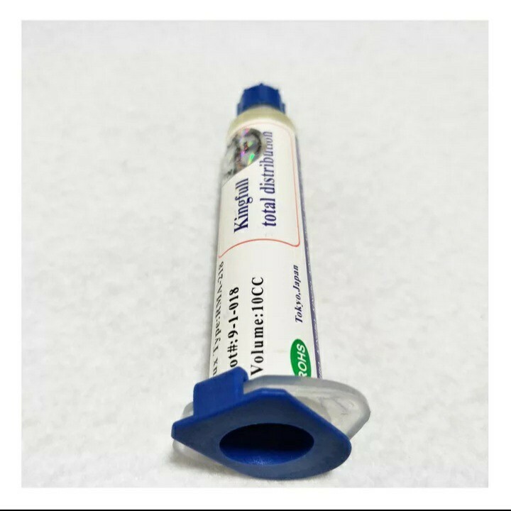 TWOpcs RMA-218 Flux, 10cc Tube, Kingbo, Rosin Mildly Activated (RMA)