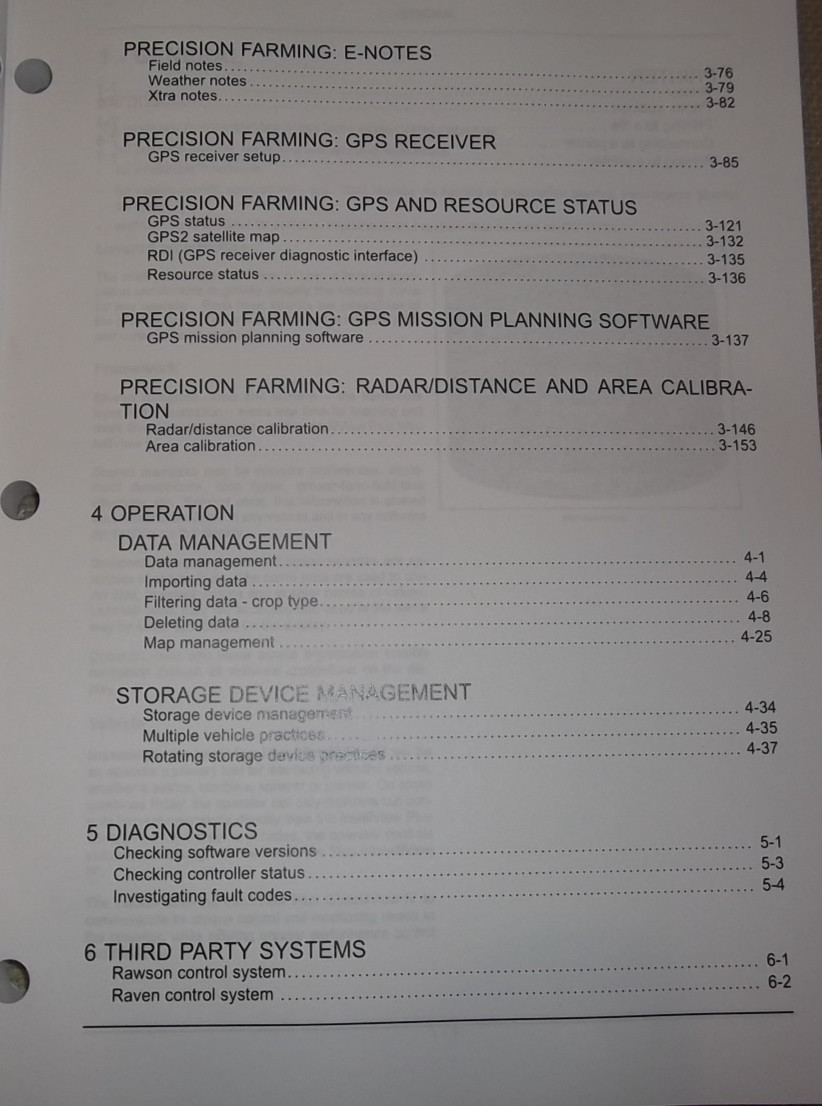 NEW HOLLAND INTELLIVIEW III PLUS II SOFTWARE 26 OPERATING GUIDE MANUAL BOOK