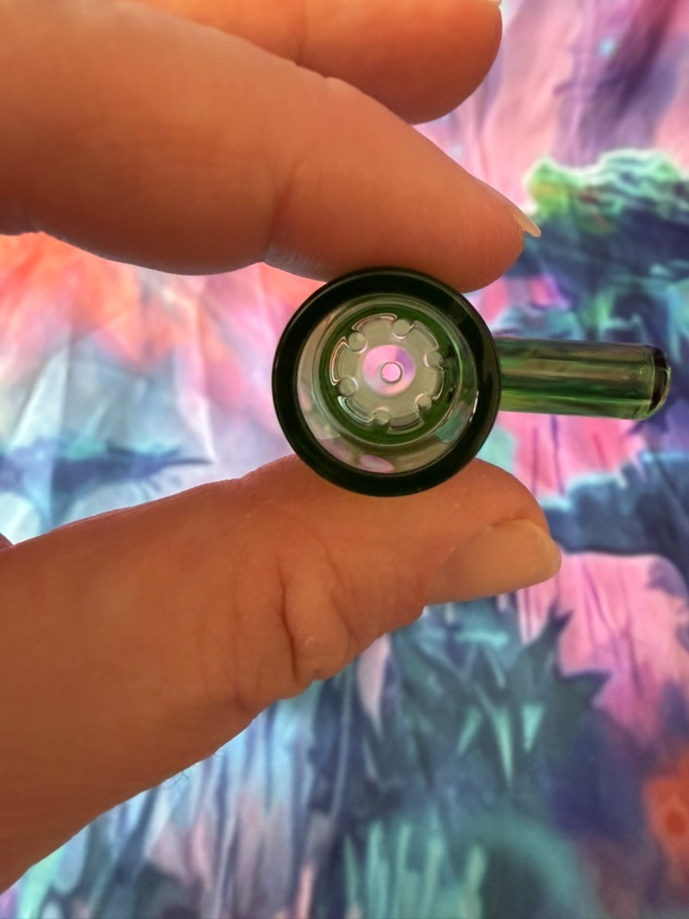 Phoenix Star 14mm Glass Bong Bowl With 7-hole Filter Screen