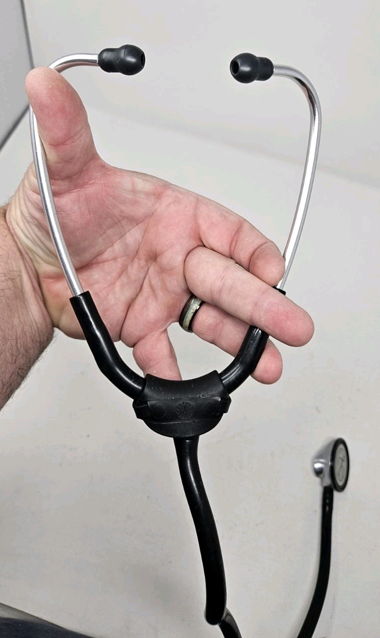 3M Littmann Master Classic II Black Stethoscope 26″ WORKS