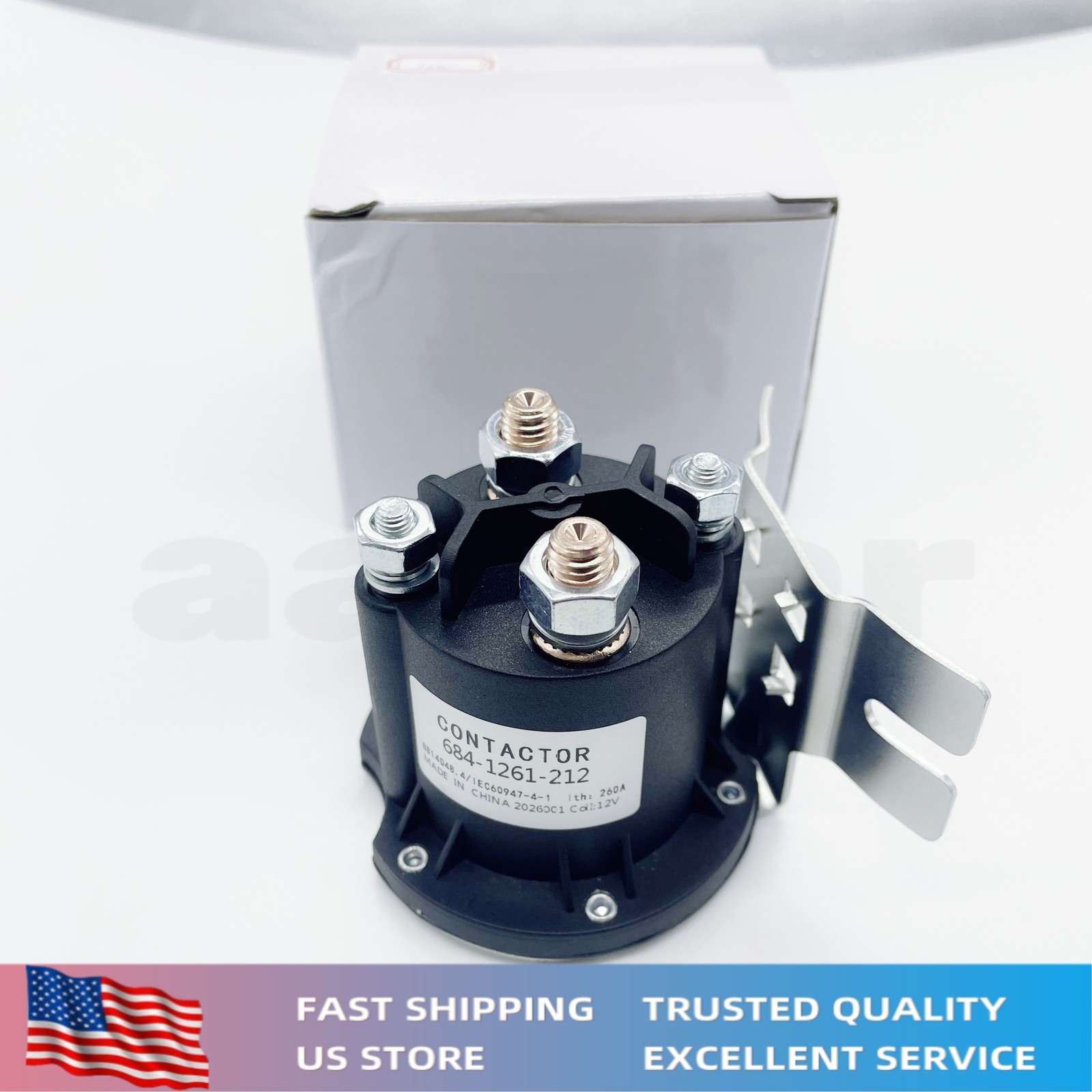 Trombetta 12V DC Contactor 684-1261-212 Powerseal Relay Heavy Duty