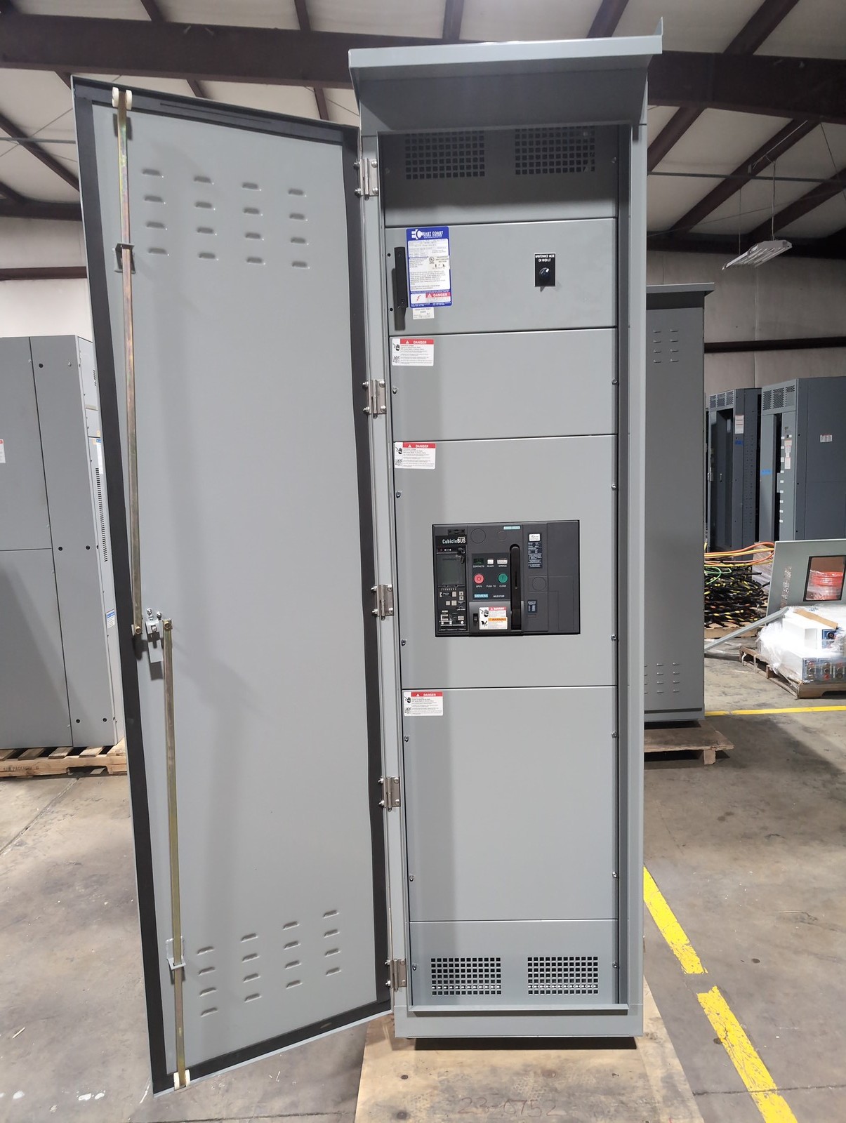Siemens FCII Switchboard 2000A 480/277V 3PH 4W 3R Encl WLS1F320 LSIG Trip ETU776