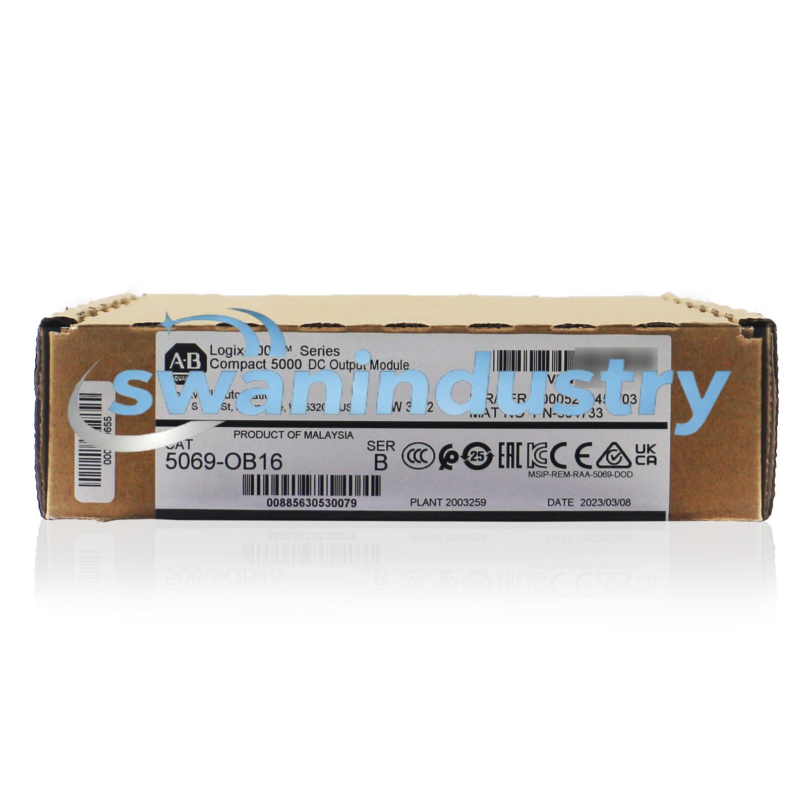 New Allen-Bradley 5069-OB16 Compact 5000 16 Channel 24V DC Source Output Module