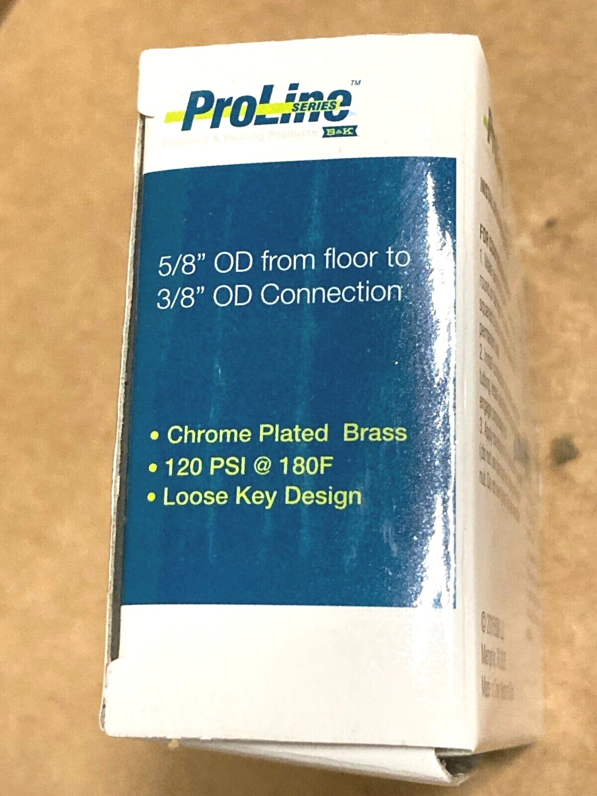 ProLine 192-032LK Multi Turn Angle Valve 5/8″ OD x 3/8″ OD Compress – Lot of 12
