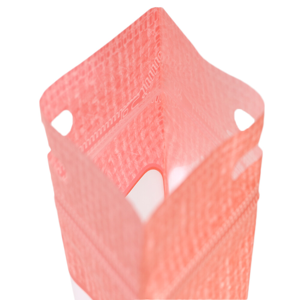 100/200/500 Translucent Window Color Design Border Hang Hole Resealable Zip Bags