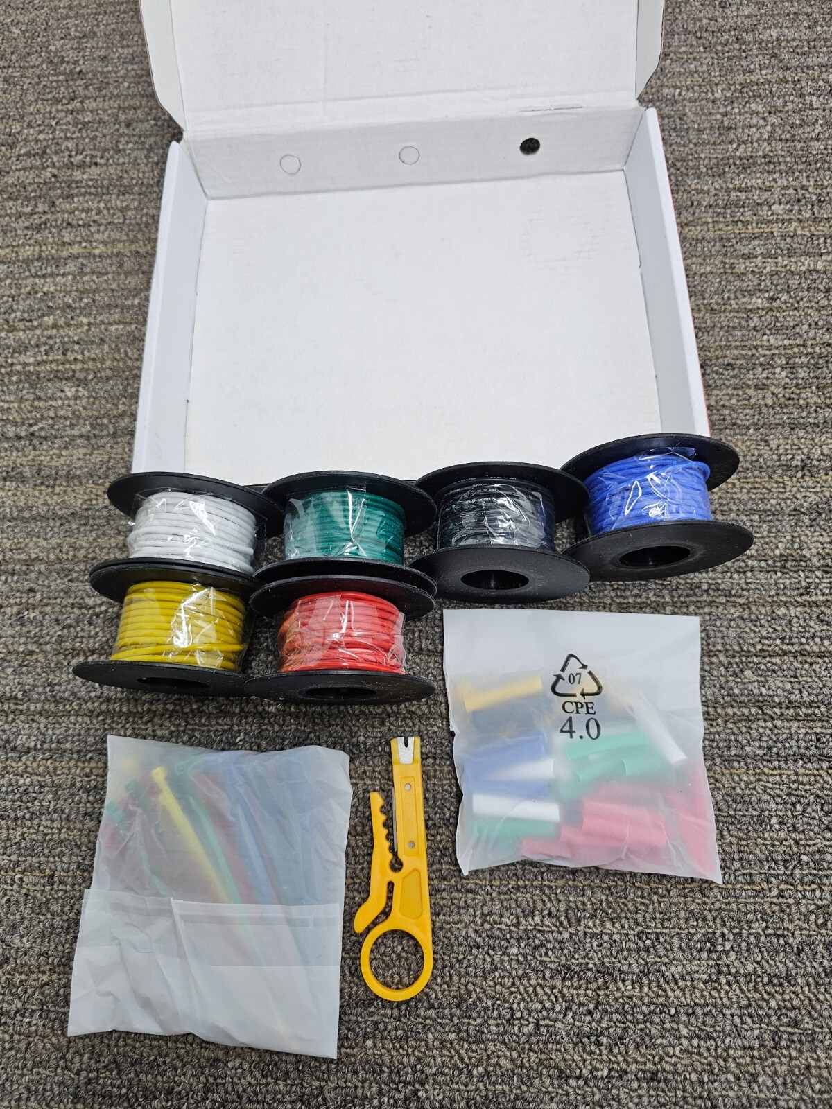Xinwang Electric Wire 18AWG 6 Colors Flexible Silicone Rubber Silicone, Copper