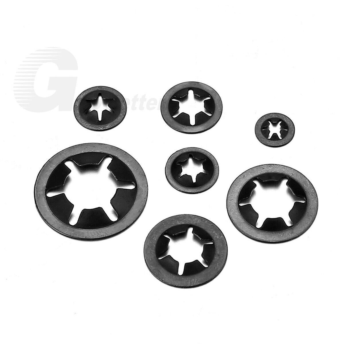 340x Clamp Washer Retaining Ring Lock Fastener Combination Kit Quick Lock Washer