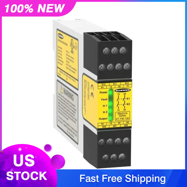 Banner AT-FM-10K Safety Relay Module