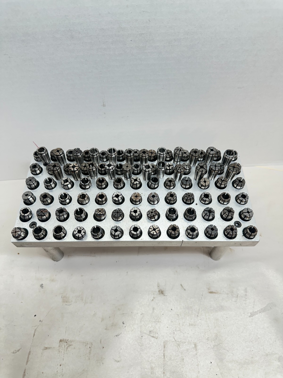 Lot of 101! – Accura-Flex Collets TSD AF Series with Aluminum Holder