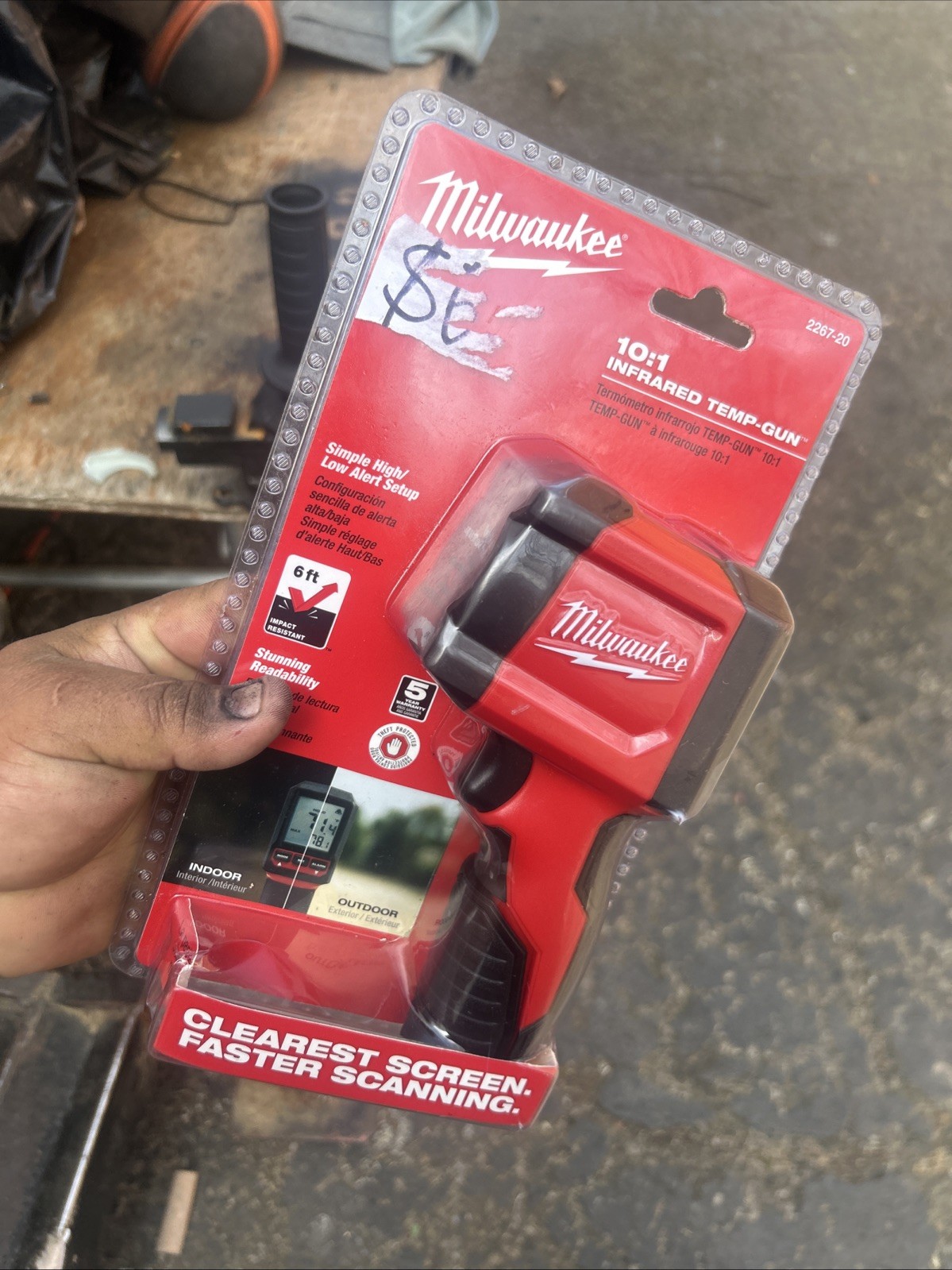 Milwaukee 2267-20E 10:1 Infrared Temp-Gun NEW
