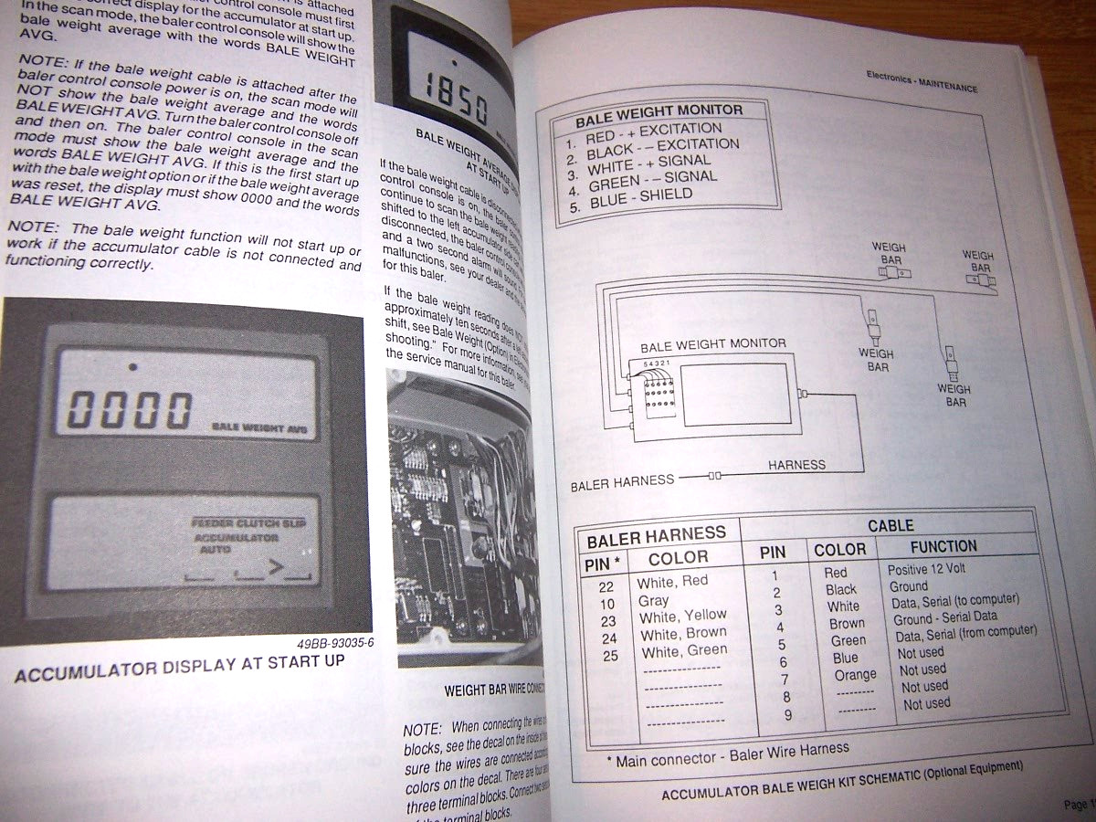 Case IH 8580 Rectangular Baler & Accumulator OPERATORS Manual, Very Clean