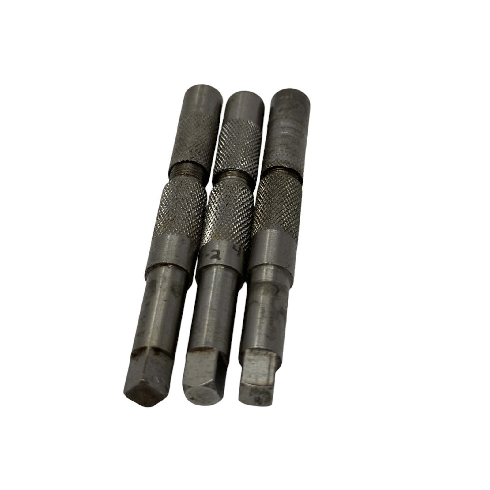 Lot of 3 – Ritmar – Square Drive Tap Extensions/Drivers – 3.25″ OAL – Knurled