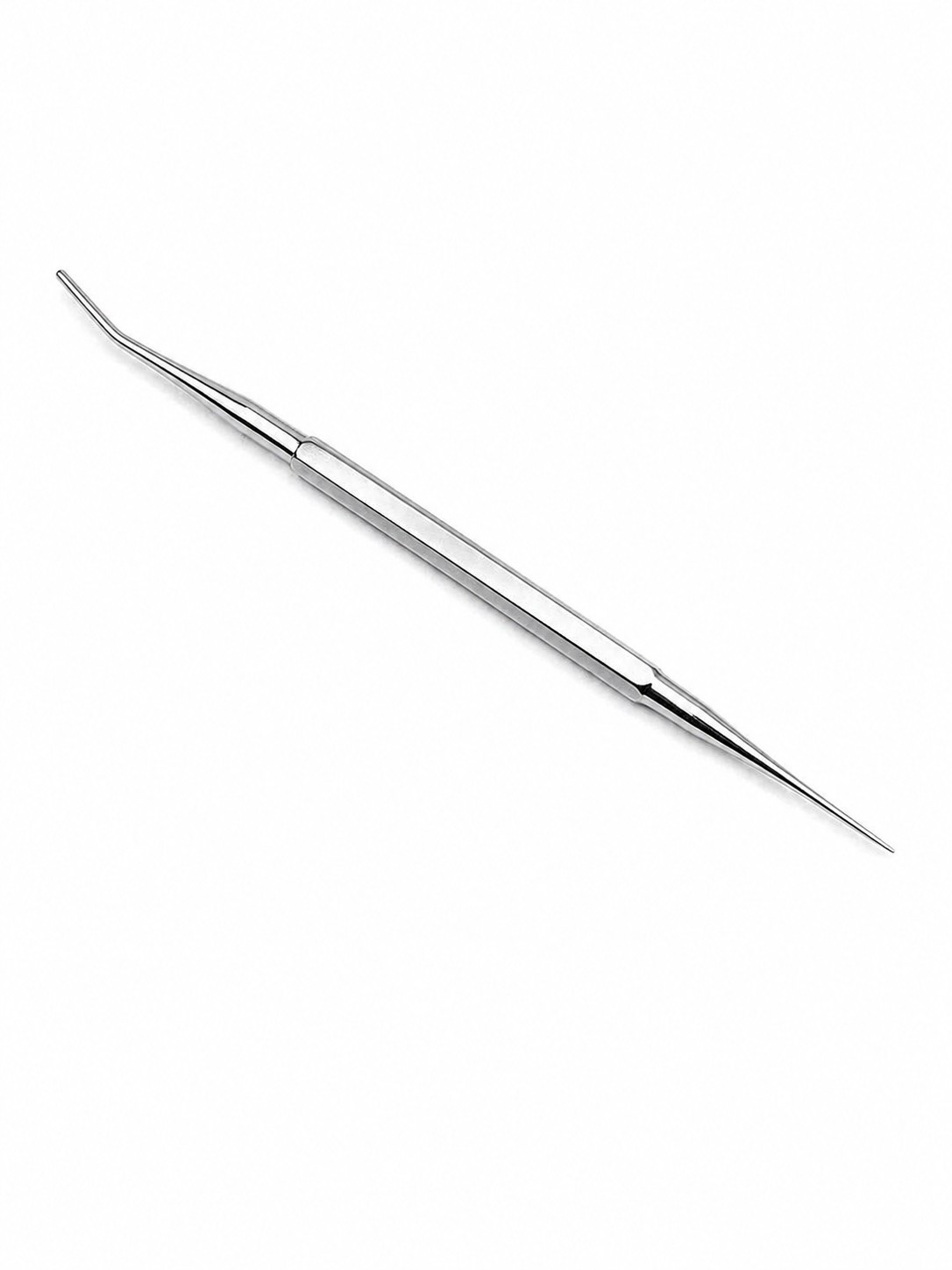 35° Angled Probe Stainless Steel Lab Tool Educational Science Pick Double End