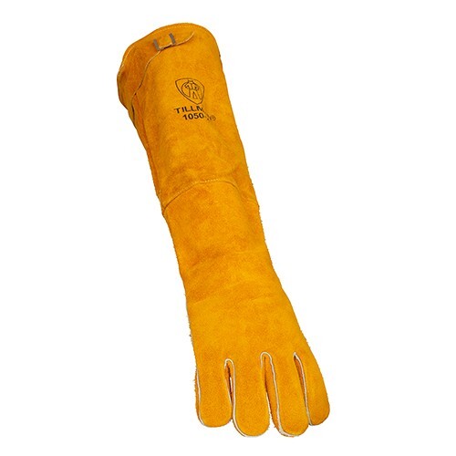 Tillman 1050-23 Cowhide Leather Stick Welding Welders Protective Work Gloves LRG