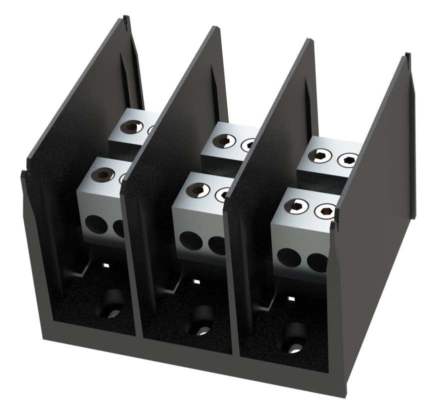 Marathon Special Products 1343305 Power Distribution Block – 3 Pole – 350A 60…