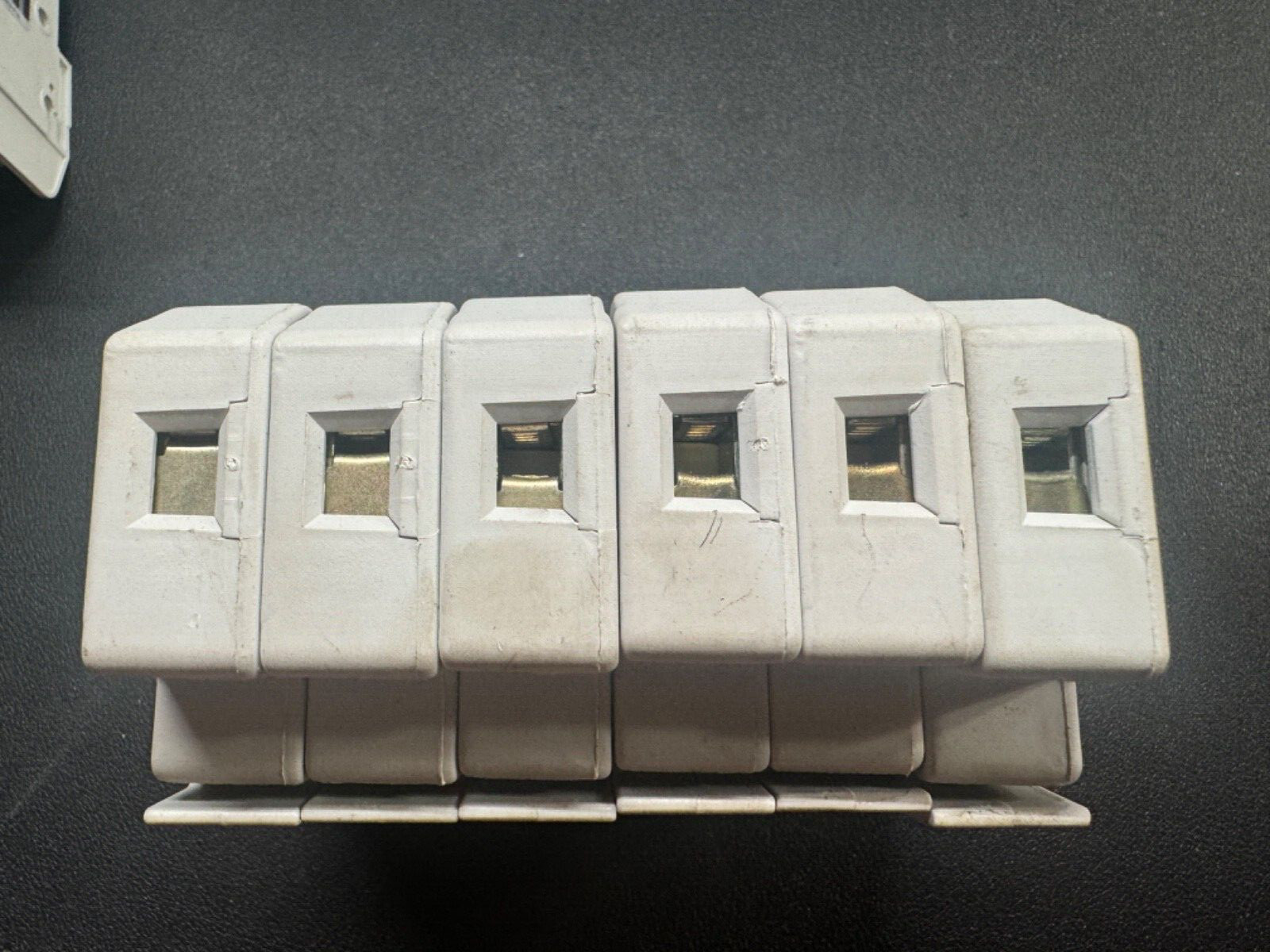 3 USED AB 1492-FB3C30-L, 1492-FB2C30-L, 1492-FB1C30-L Fuse Blocks 600V AC/DC 30A
