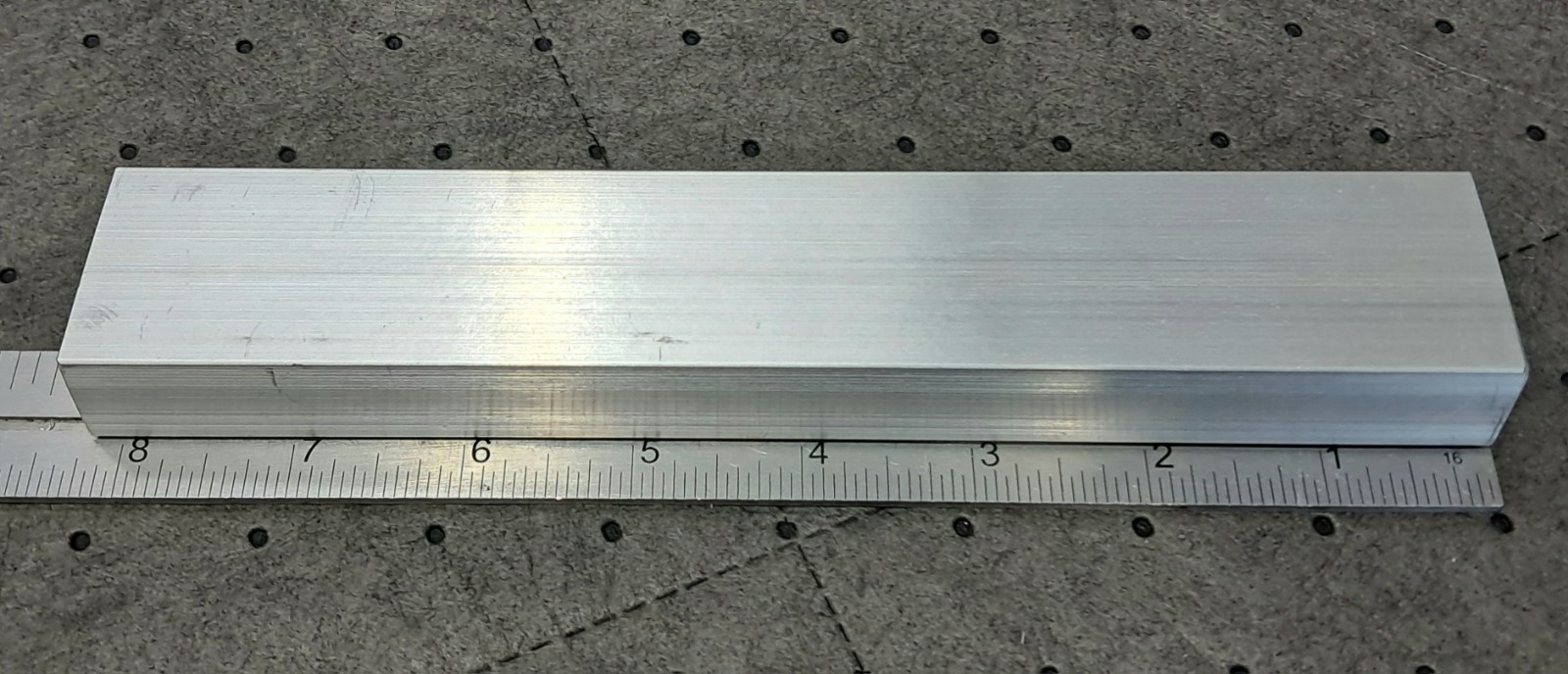 6061 T6511 Aluminum Flat Bar 3/4″ x 1-1/2″ x 8-1/8″