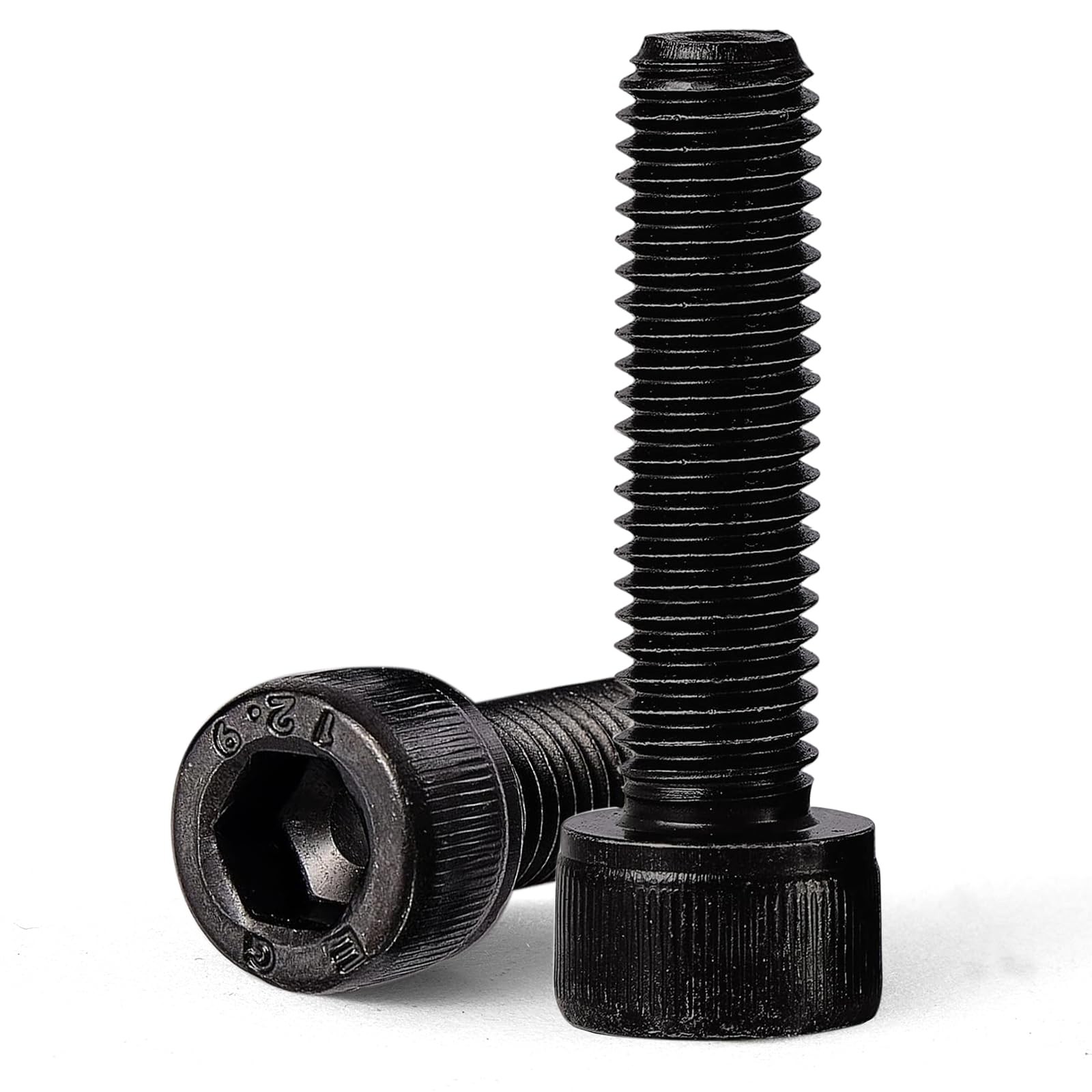 M12-1.75 x 60mm 5pcs Hex Socket Head Cap Screws Bolts, 12.9 Grade Alloy Steel…
