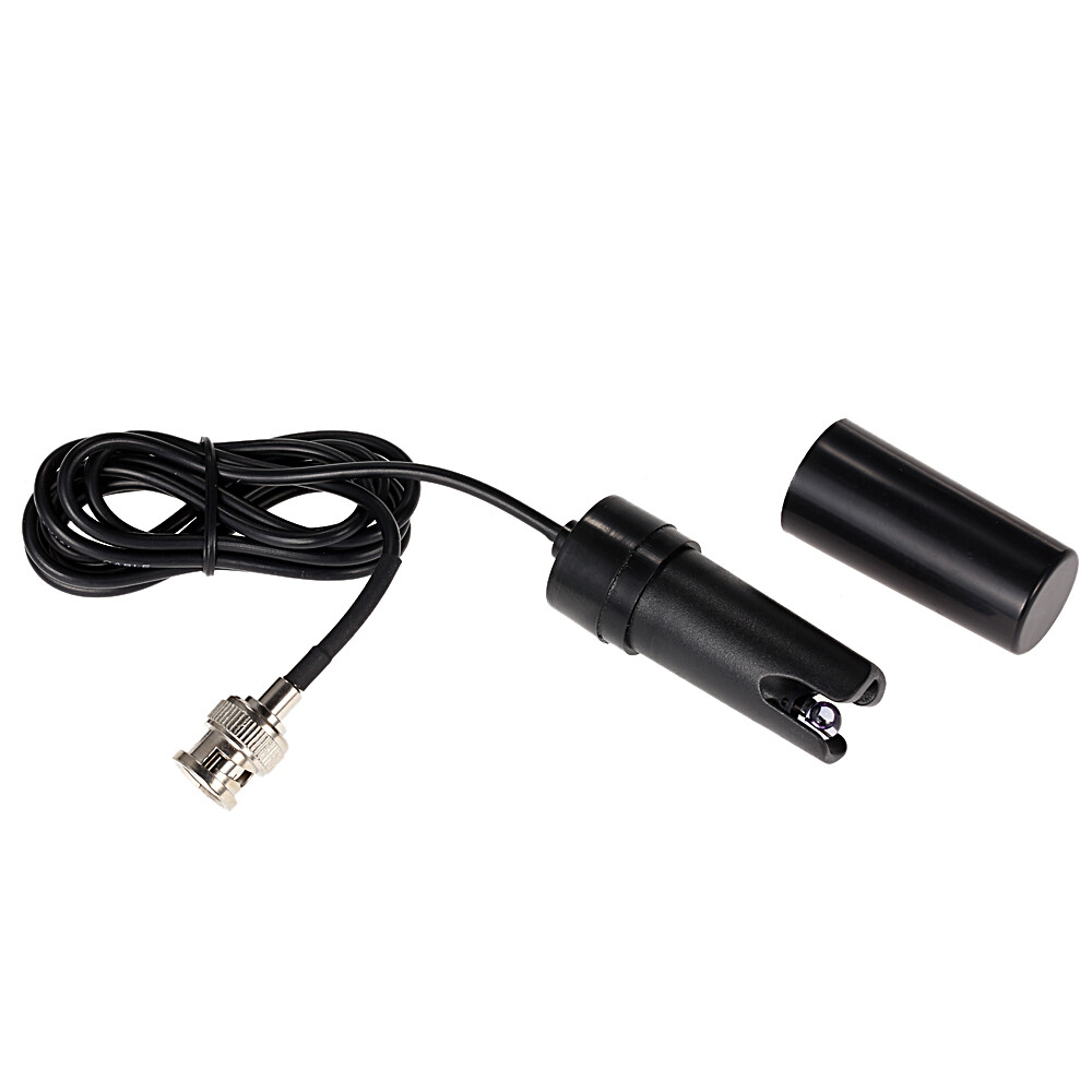 Professional Laboratory pH Electrode Probe BNC Connector 110cm Cable Black S4A0