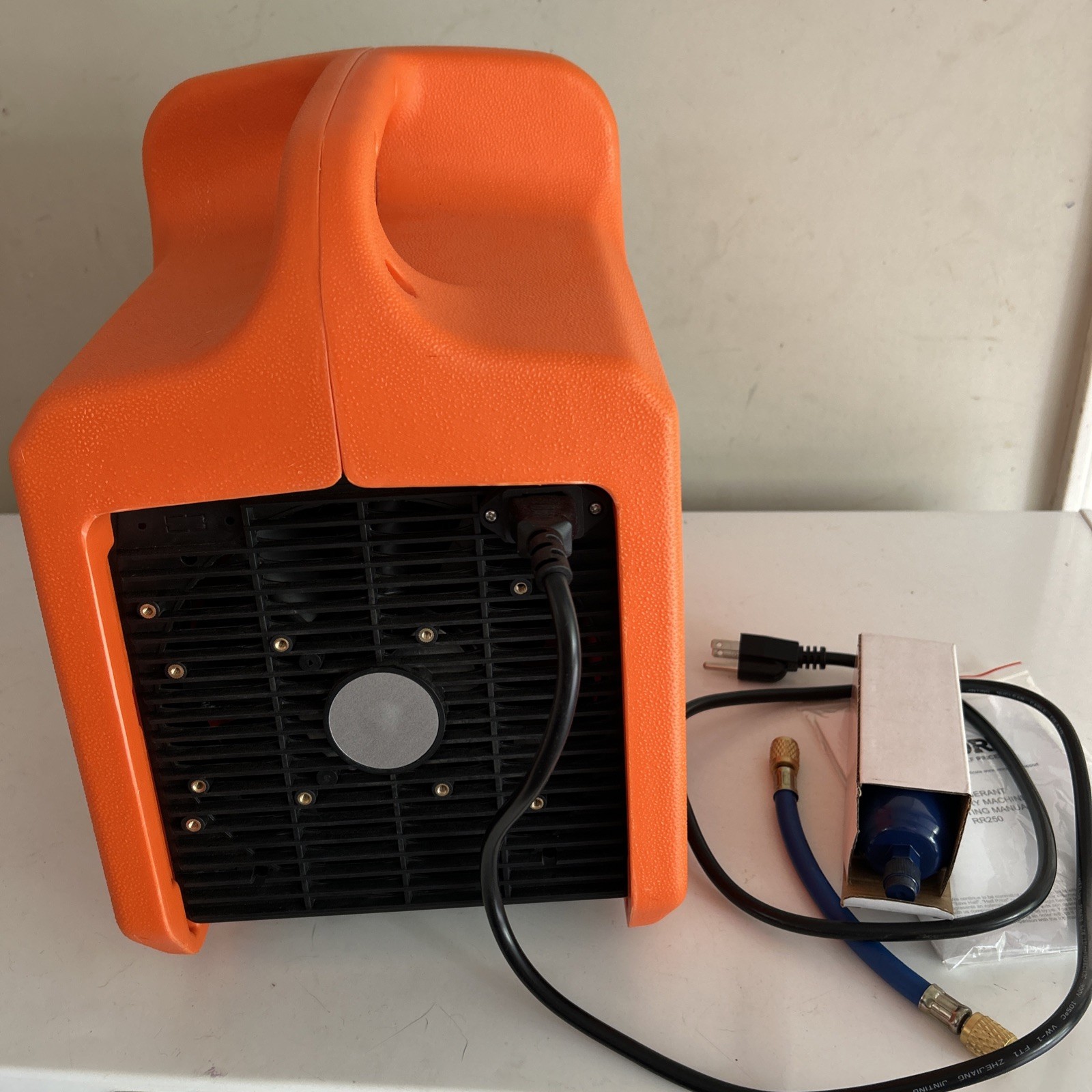 Uimoso Portable 3/4 HP Refrigerant Recovery Machine for Vapor Liquid Refrigerant