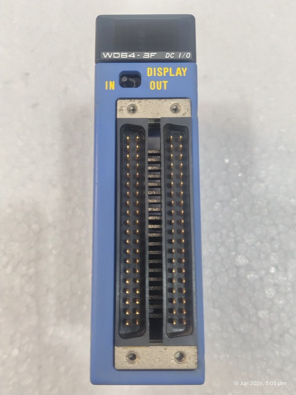 Yokogawa F3WD64 F3WD64-3F F3WD643F DC IN/TR Out Programmable Controller